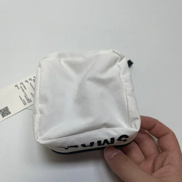 Anya Hindmarch × Uniqlo Mini Square Pouch (White) – Small Size, New with Tags - Picture 6 of 9